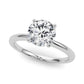 Classic Peg Head Engagement Ring