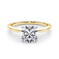 Classic Peg Head Engagement Ring