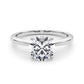 Classic Peg Head Engagement Ring