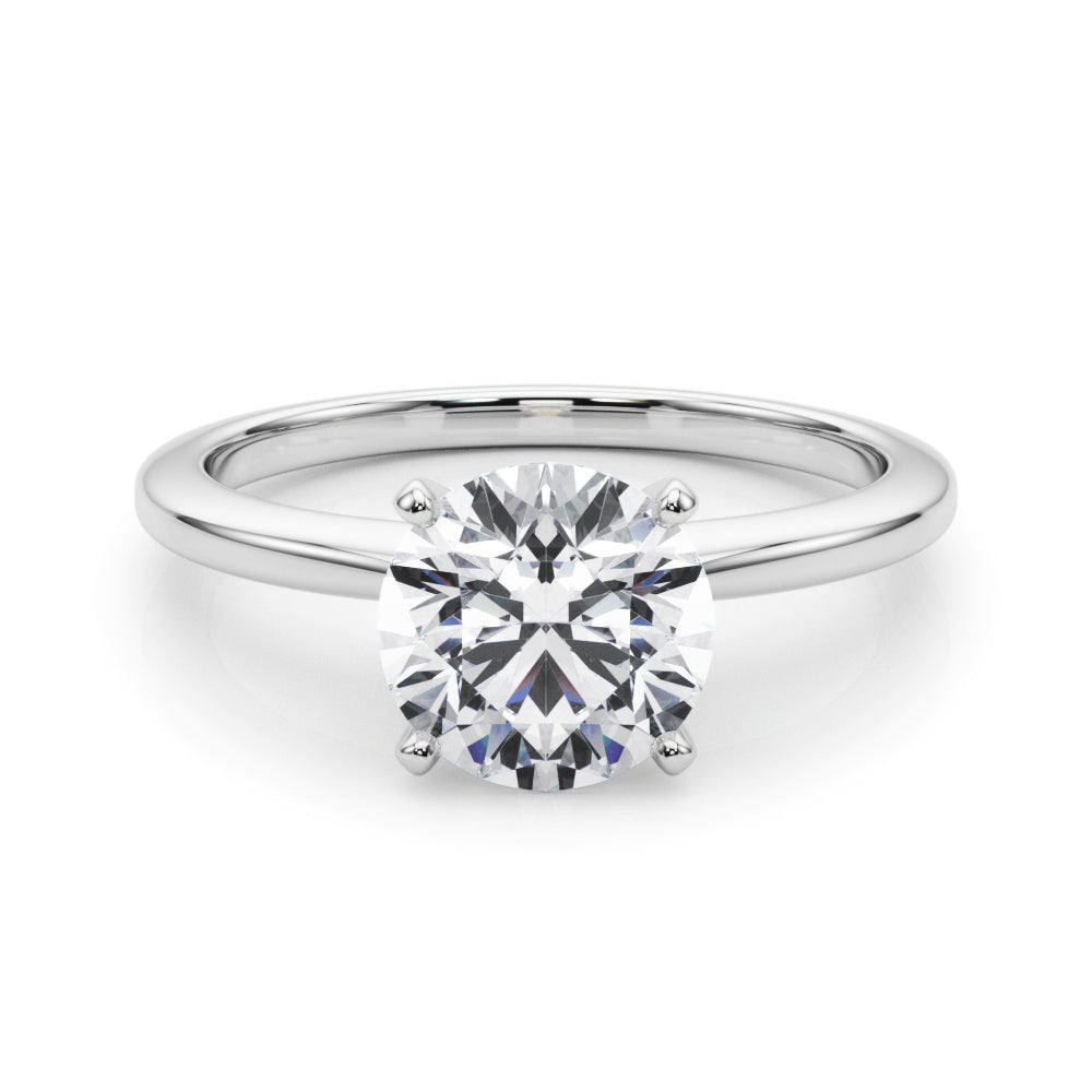 Classic Peg Head Engagement Ring