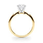 Classic Peg Head Engagement Ring
