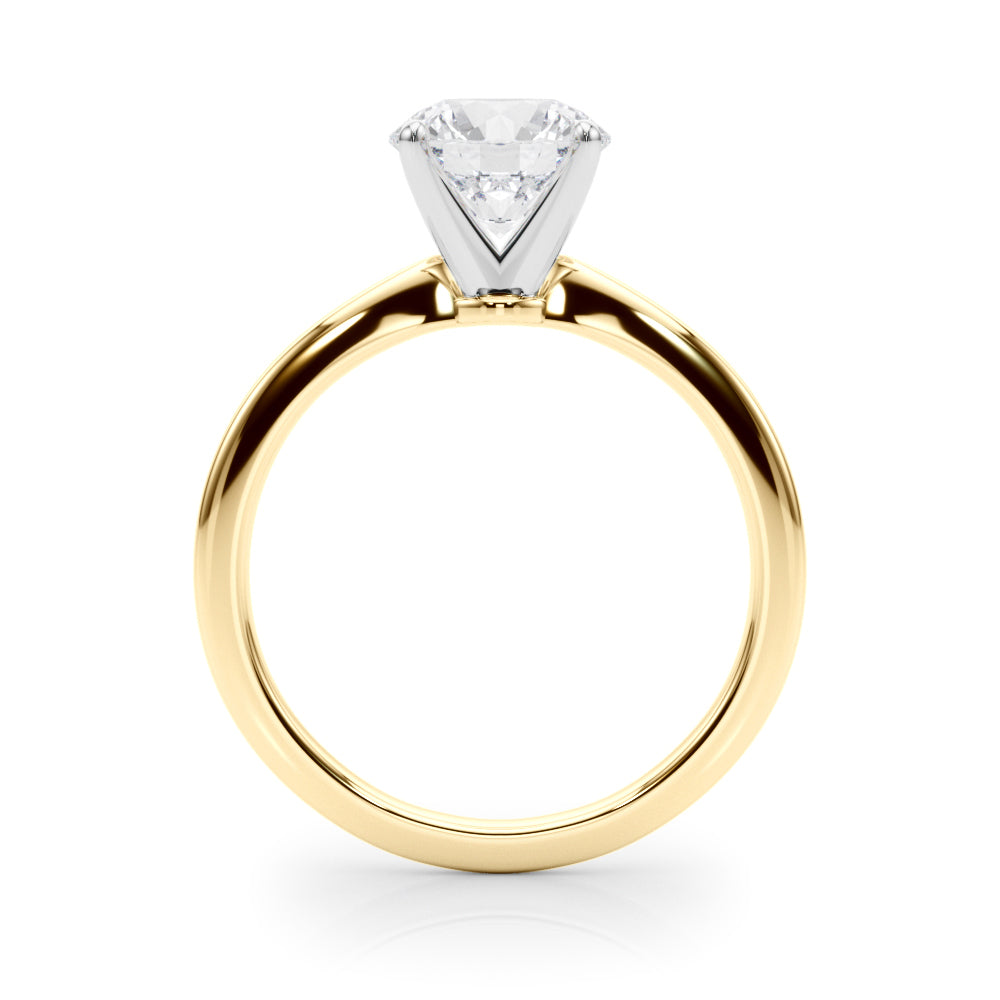 Classic Peg Head Engagement Ring