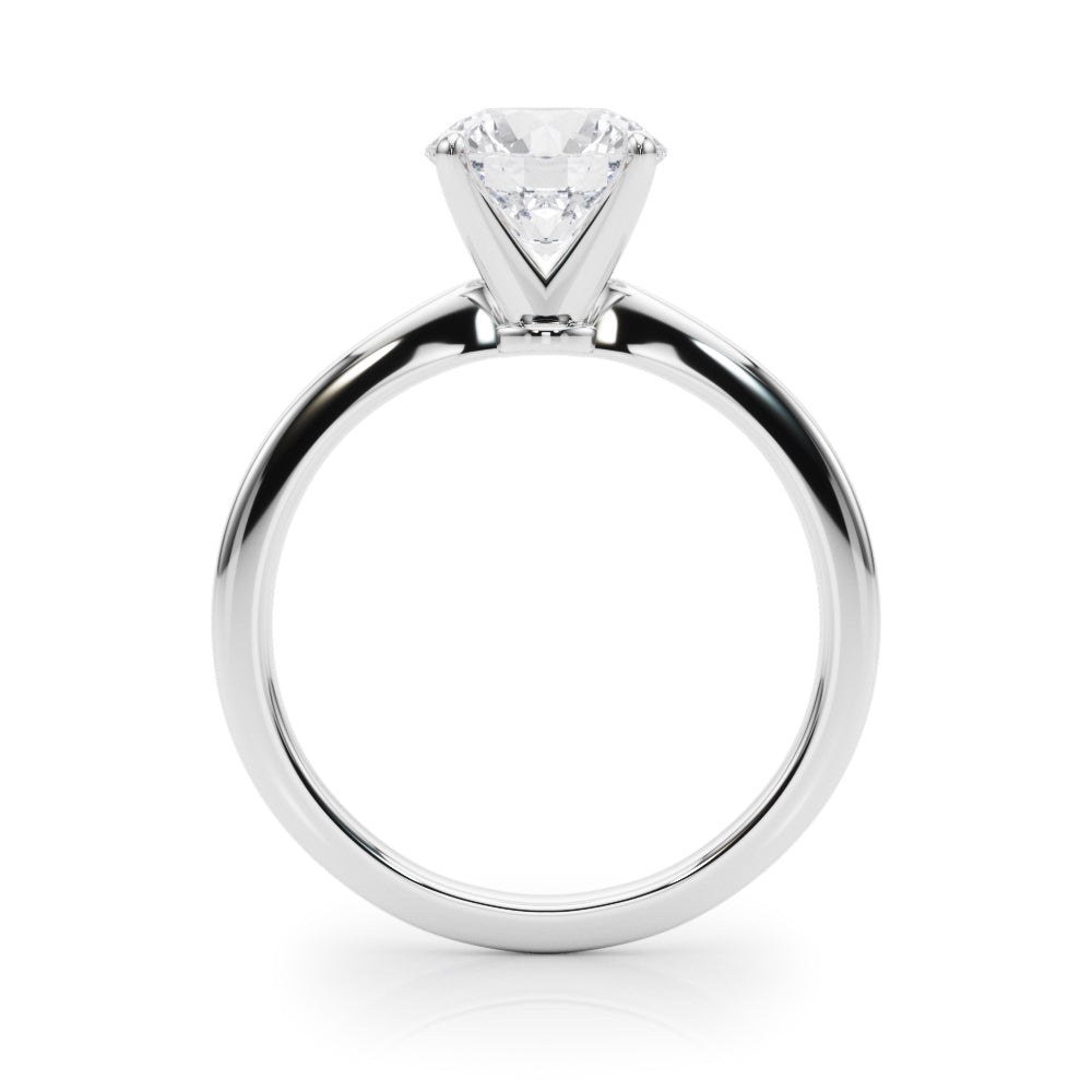 Classic Peg Head Engagement Ring