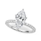 Single Row Engagement Ring