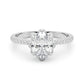 ENGAGEMENT RING OVAL CENT