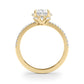 ENGAGEMENT RING OVAL CENT
