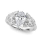 MQ SIDE STONES ENGAGEMENT RING