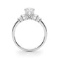 Contemporary Style Baguette Shape Engagement Ring