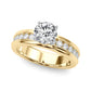 Channel Set Engagement Ring