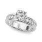 Channel Set Engagement Ring