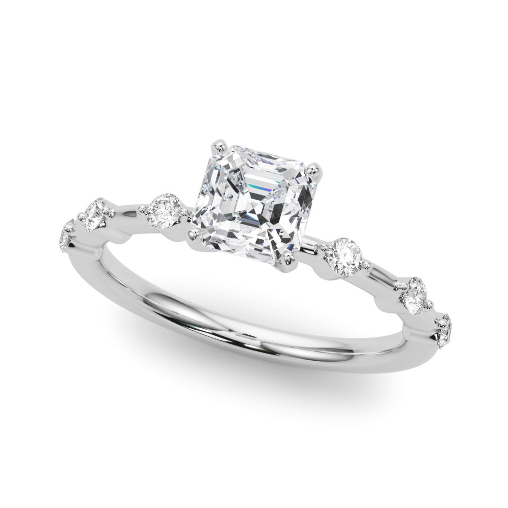 Single-Prong Engagement Ring