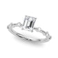 Single-Prong Engagement Ring