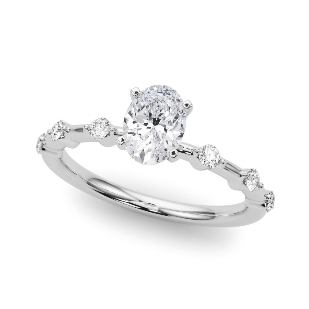 Single-Prong Engagement Ring