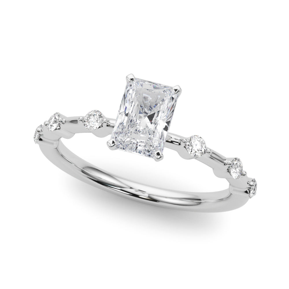 Single-Prong Engagement Ring