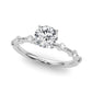 Single-Prong Engagement Ring