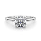 Round Solitaire Engagement Ring