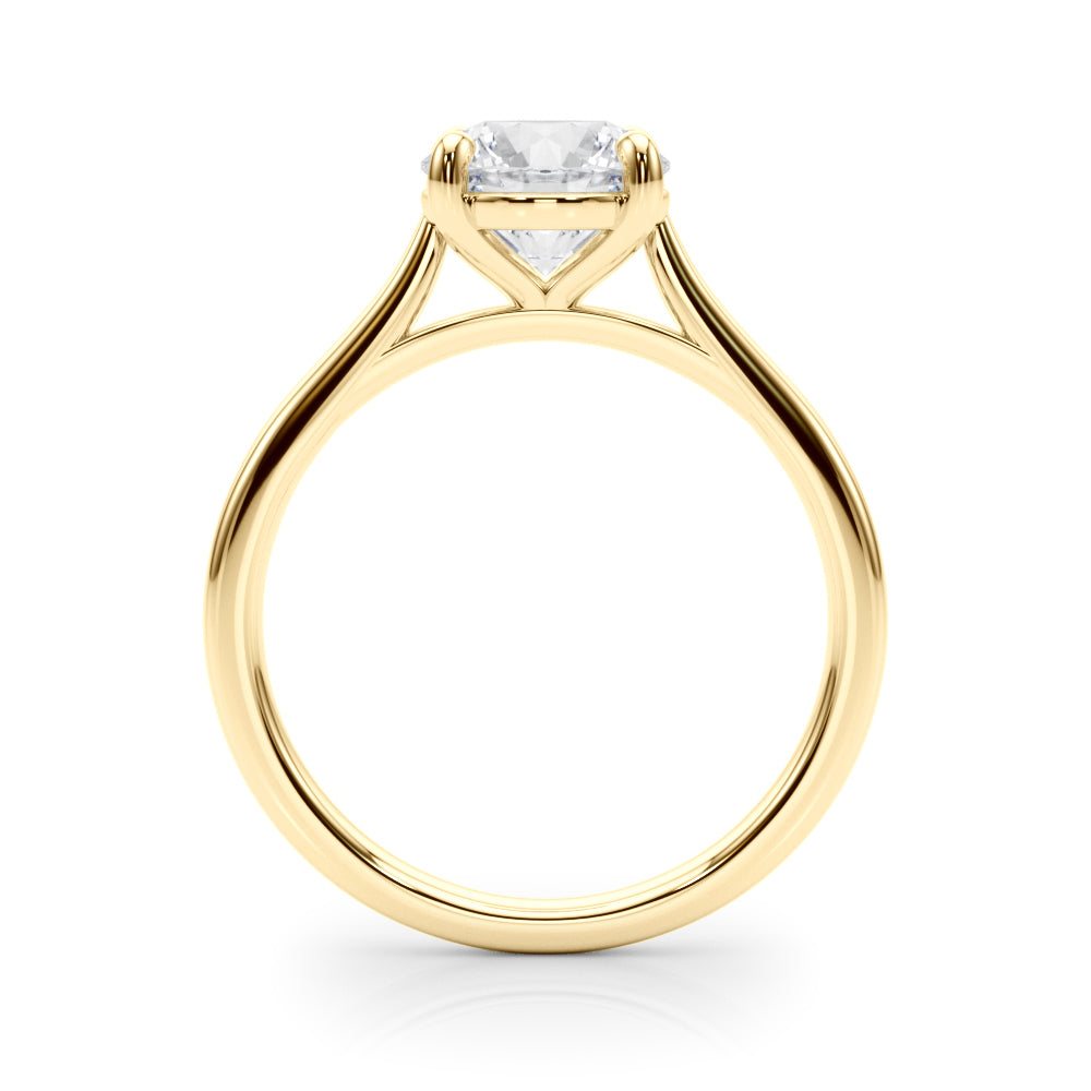 Round Solitaire Engagement Ring