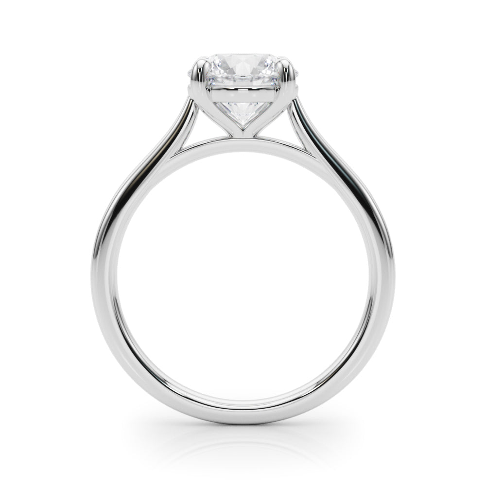 Round Solitaire Engagement Ring