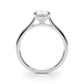 Solitaire Oval Engagement Ring
