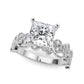 Floral Engagement Ring