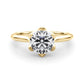 6-Prong Round Tulip Solitaire Engagement Ring