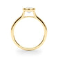 Bezel Set Marquise Solitaire Engagement Ring