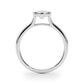 Bezel Set Marquise Solitaire Engagement Ring