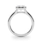 Round Bezel Set Solitaire Engagement Ring