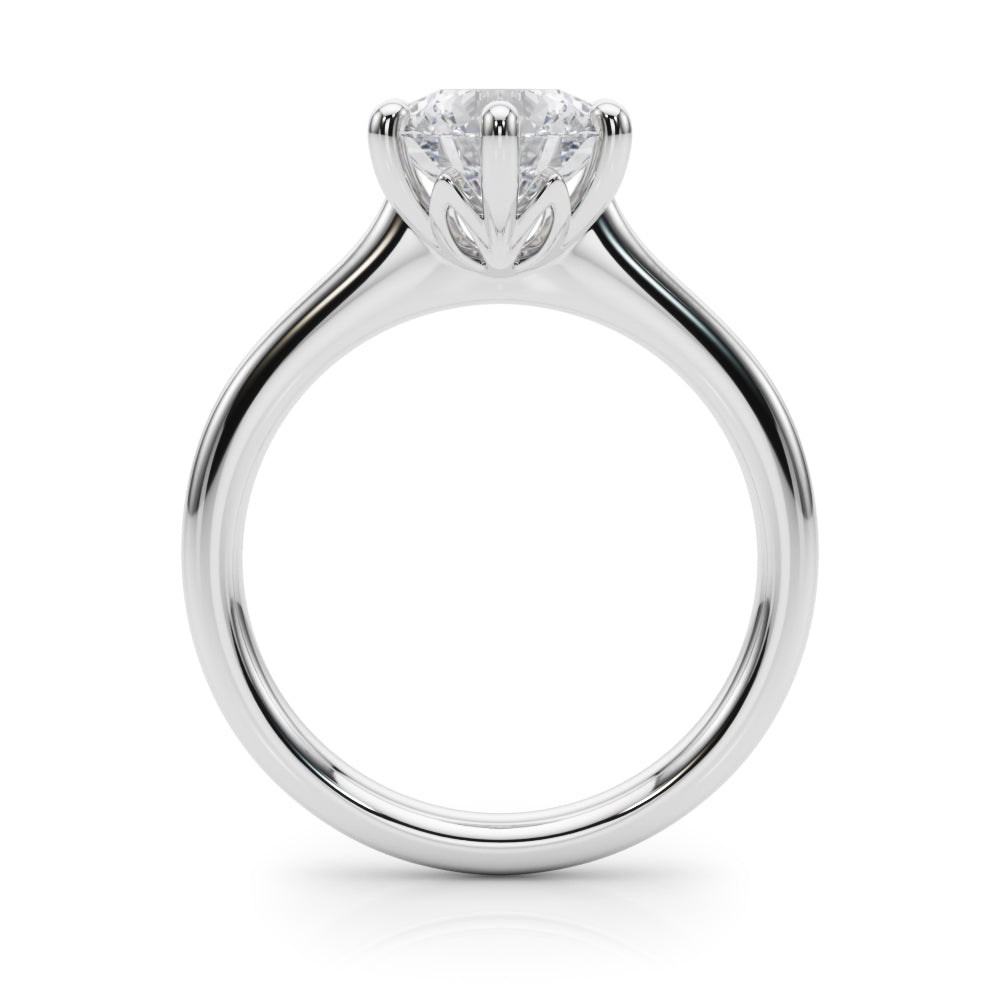 6-Prong Round Solitaire Engagement Ring
