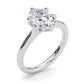 6-Prong Oval Solitaire Engagement Ring