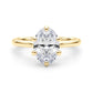 6-Prong Oval Solitaire Engagement Ring