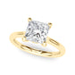 Solitaire Princess Cut Engagement Ring