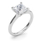 Solitaire Princess Cut Engagement Ring