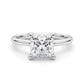 Solitaire Princess Cut Engagement Ring
