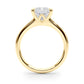 Solitaire Princess Cut Engagement Ring