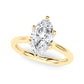 Solitaire Marquise Engagement Ring