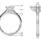 Solitaire Marquise Engagement Ring