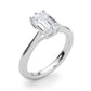 6-Prong Solitaire Emerald Cut Engagement Ring