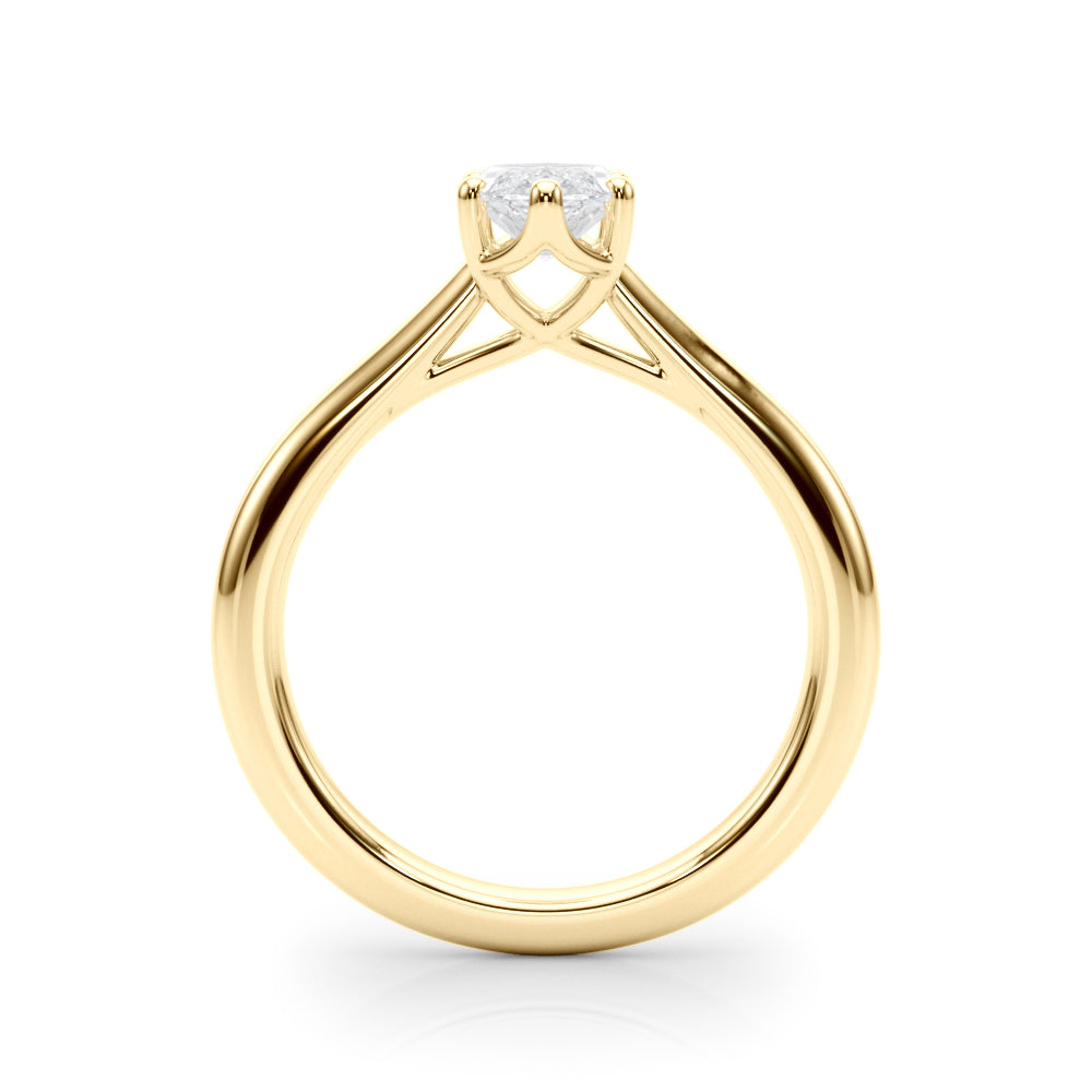 6-Prong Solitaire Marquise Engagement Ring