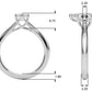 6-Prong Solitaire Marquise Engagement Ring