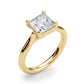 Solitaire Princess Cut Engagement Ring