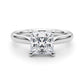 Solitaire Princess Cut Engagement Ring