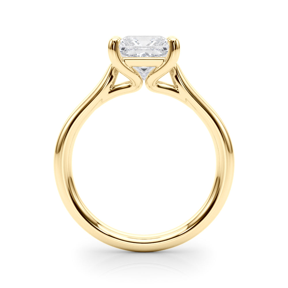 Solitaire Princess Cut Engagement Ring