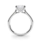 Solitaire Princess Cut Engagement Ring