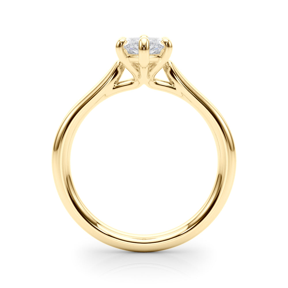 Solitaire Marquise Engagement Ring