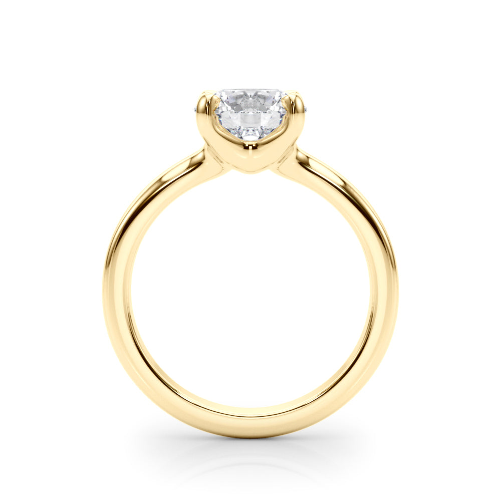 Round Solitaire Engagement Ring