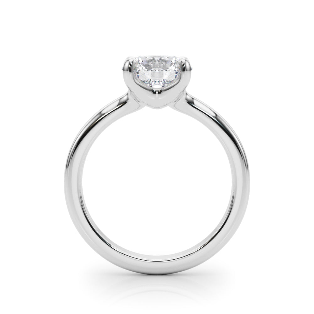 Round Solitaire Engagement Ring
