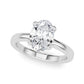 Solitaire Oval Engagement Ring