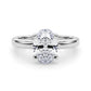 Solitaire Oval Engagement Ring