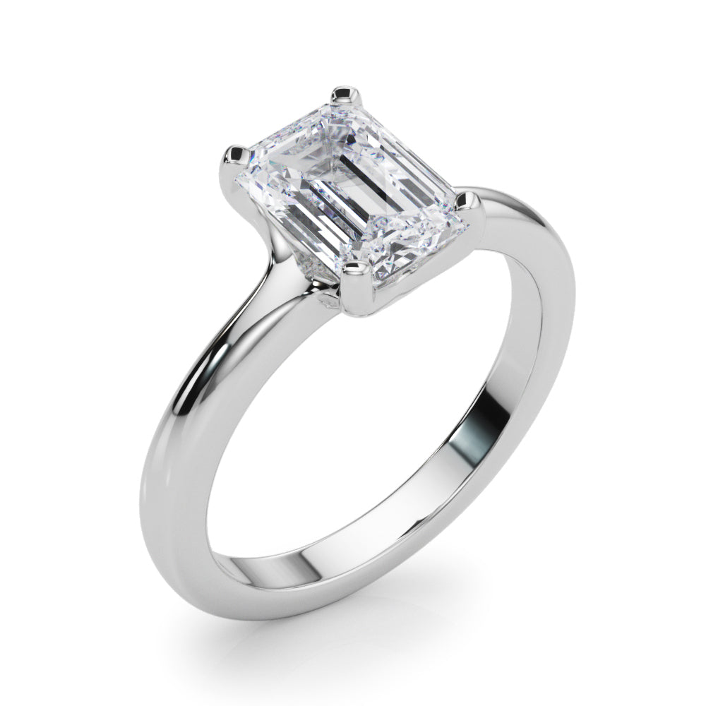 Solitaire Emerald Cut